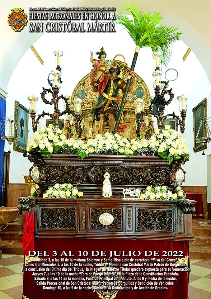 Fiestas patronales en honor a San Cristóbal  